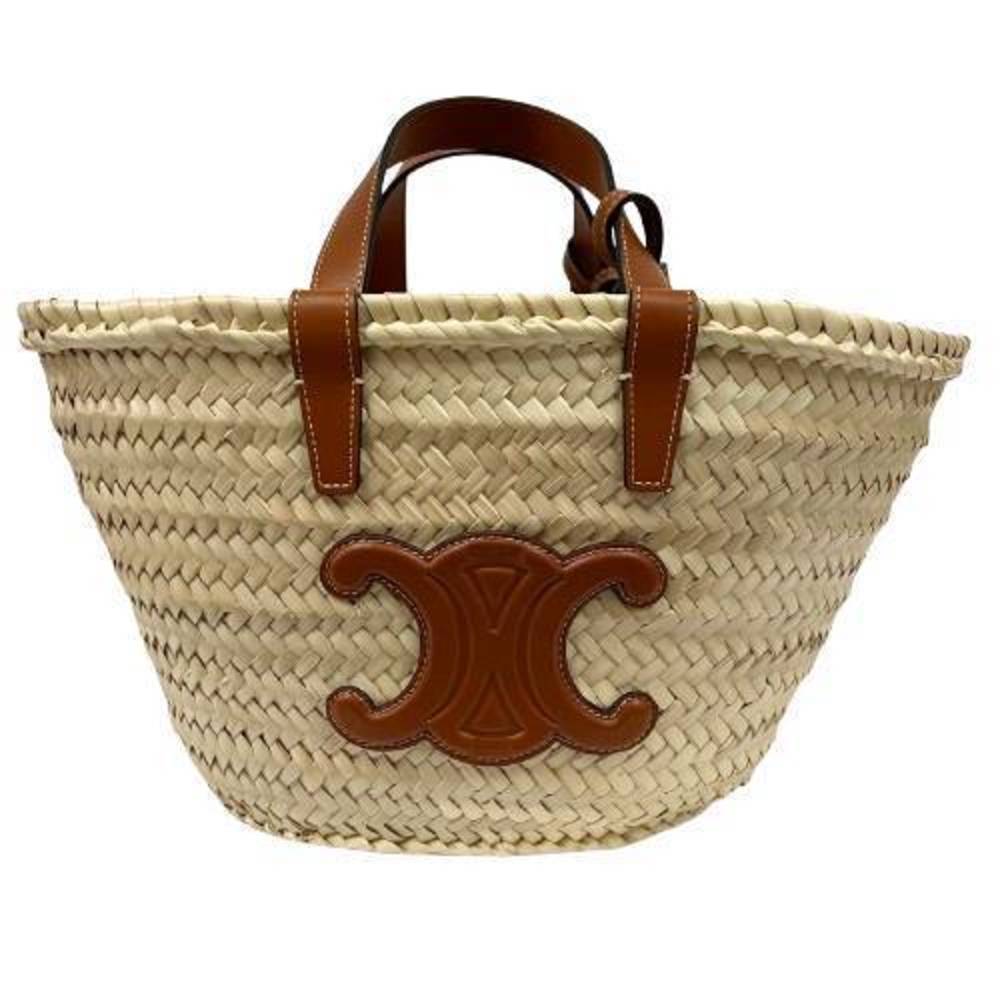 CELINE Teen Classic Pannier Handbag Triomphe A